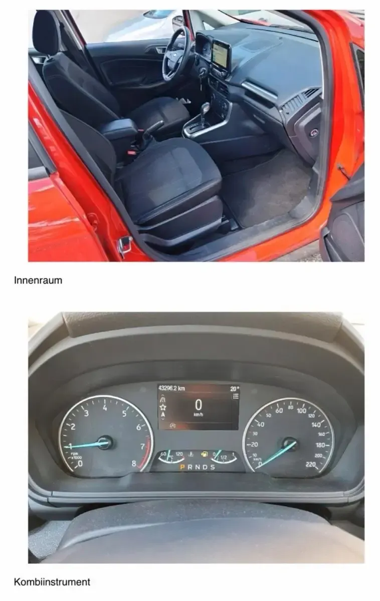 Gebraucht Ford Ecosport Cool & Connect 125 PS (91 kW) 2018 Rot SUV
