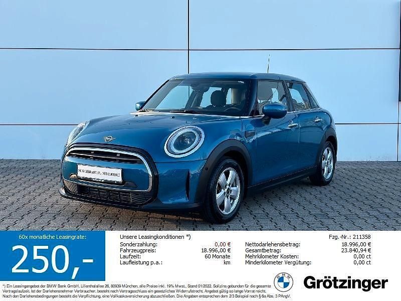 Second-hand Mini ONE 102 CP (75 kW) 2022 Albastru Hatchback
