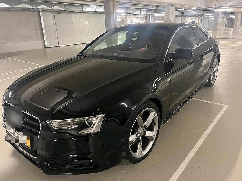 Schwarz Gebraucht 2014 Audi A5 S-Line Coupé | 12.400 € - Bild 1/4