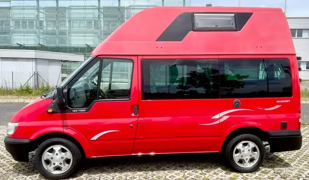 Gebraucht Ford Transit Nugget 125 PS (91 kW) 2005 Rot Van / Kleinbus