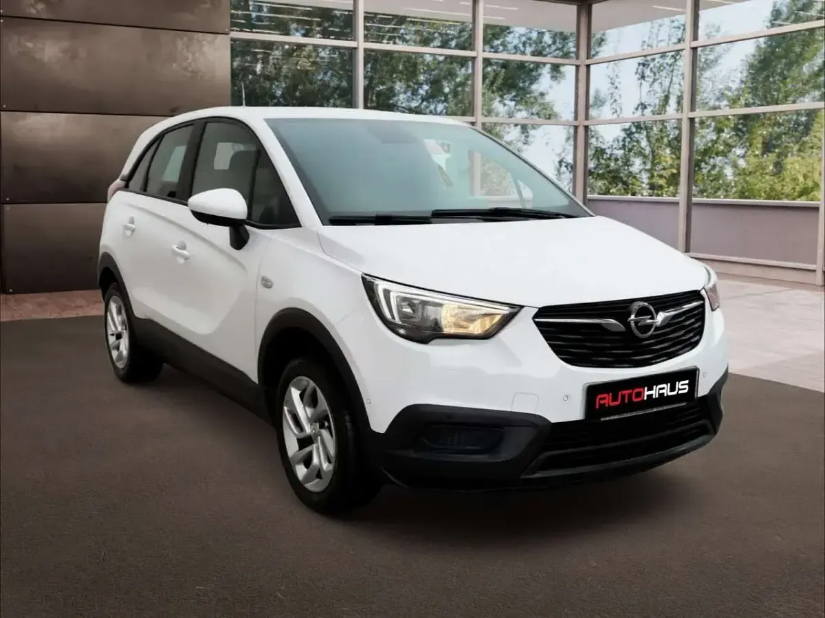 Gebraucht Opel Crossland X 131 PS (96 kW) 2020 Schneeweiss/olympic/summit whi SUV
