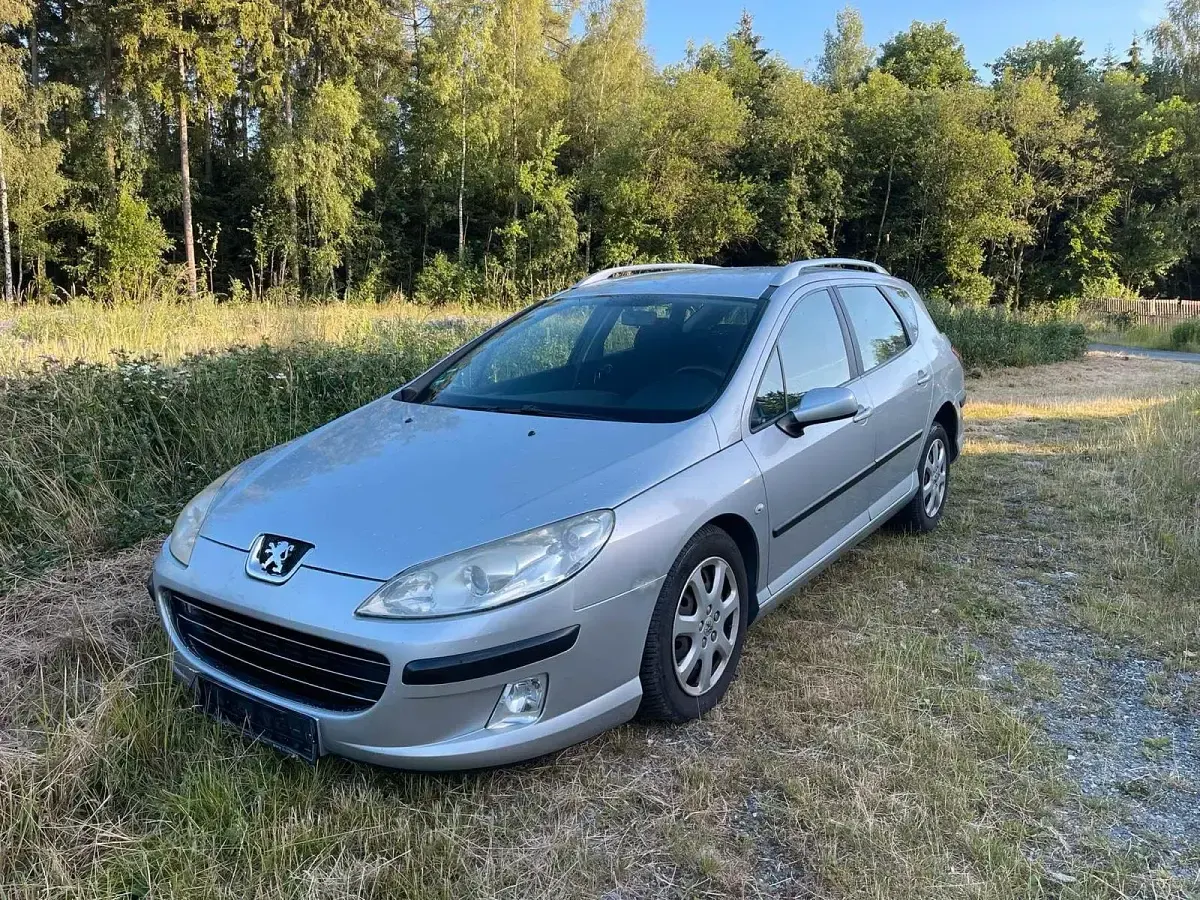 Gebraucht Peugeot 407 109 PS (80 kW) 2007 Silber Kombi