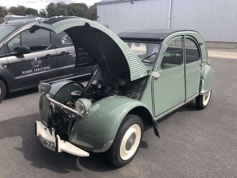 Grün Gebraucht 1960 Citroën 2CV Limousine | 19.500 € - Bild 1/4
