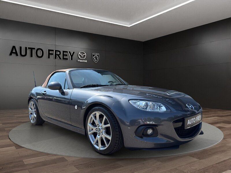 Graphitgrau metallic Gebraucht 2013 Mazda MX5 Kenko Cabrio | 15.890 € (Etwas zu teuer) - Bild 1/3