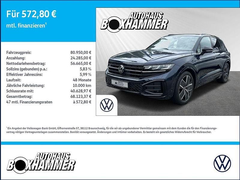 Blau Gebraucht 2024 VW Touareg IQ Drive SUV | 80.950 € - Bild 1/4