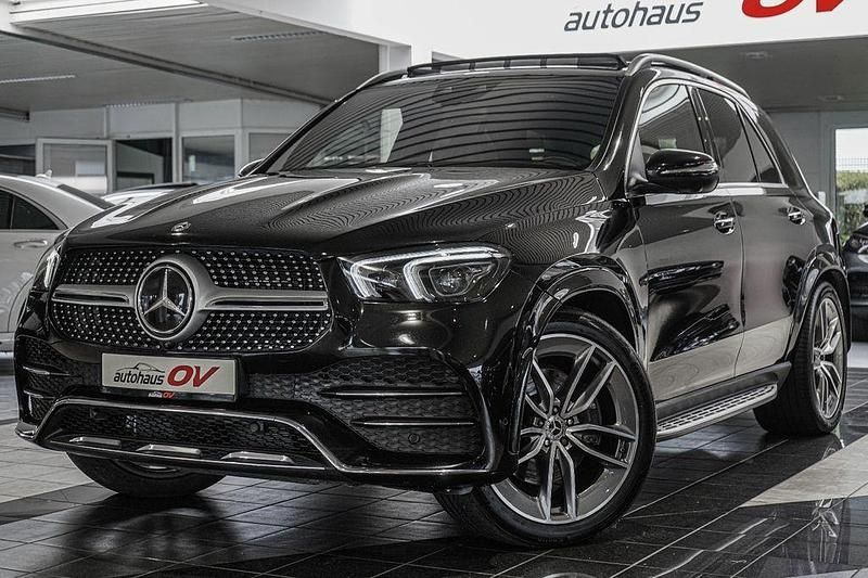 Obsidianschwarz metalliclack Gebraucht 2019 Mercedes GLE400 Exclusive SUV | 53.900 € (Teuer) - Bild 1/4