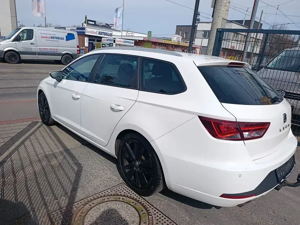 Gebraucht Seat Leon ST FR 140 PS (102 kW) 2014 Weiß Kombi