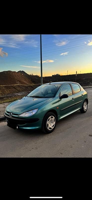 Gebraucht Peugeot 206 80 PS (58 kW) 1999 Grün Kleinwagen