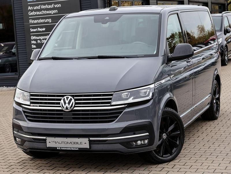 Grau Gebraucht 2021 VW Multivan Generation Six Van | 47.950 € (Teuer) - Bild 1/4