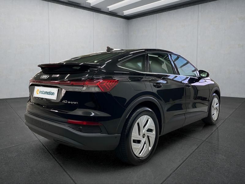 Gebraucht Audi Q4 Sportback e-tron 150 kW (204 PS) 2023 Schwarz SUV