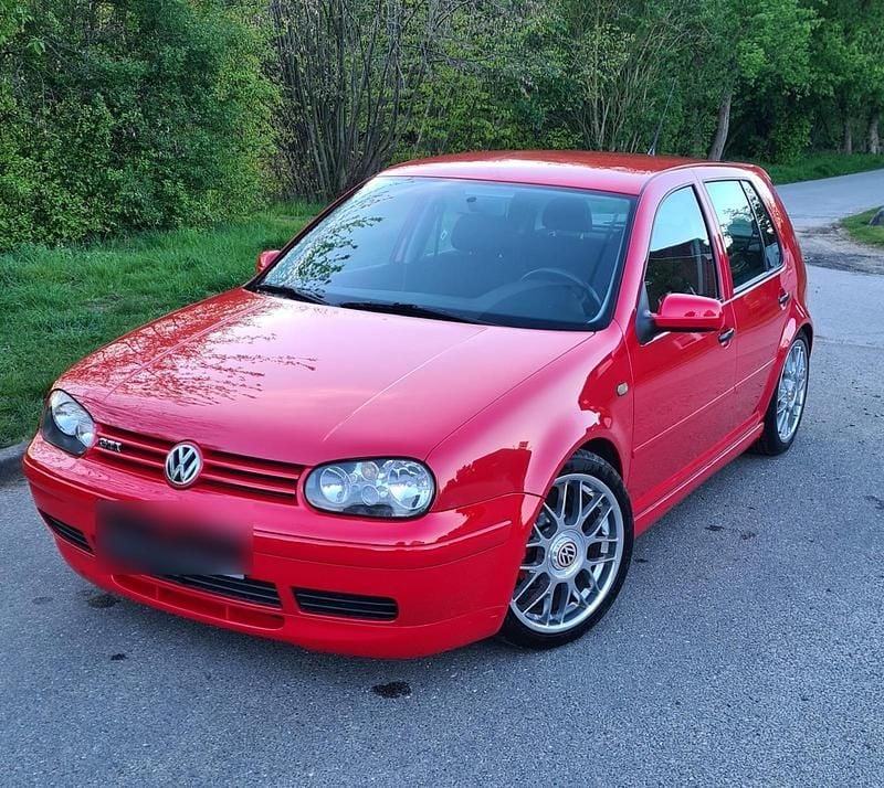 Rot Gebraucht 1999 VW Golf IV GTI Kleinwagen | 2.599 € (Guter Preis) - Bild 1/4