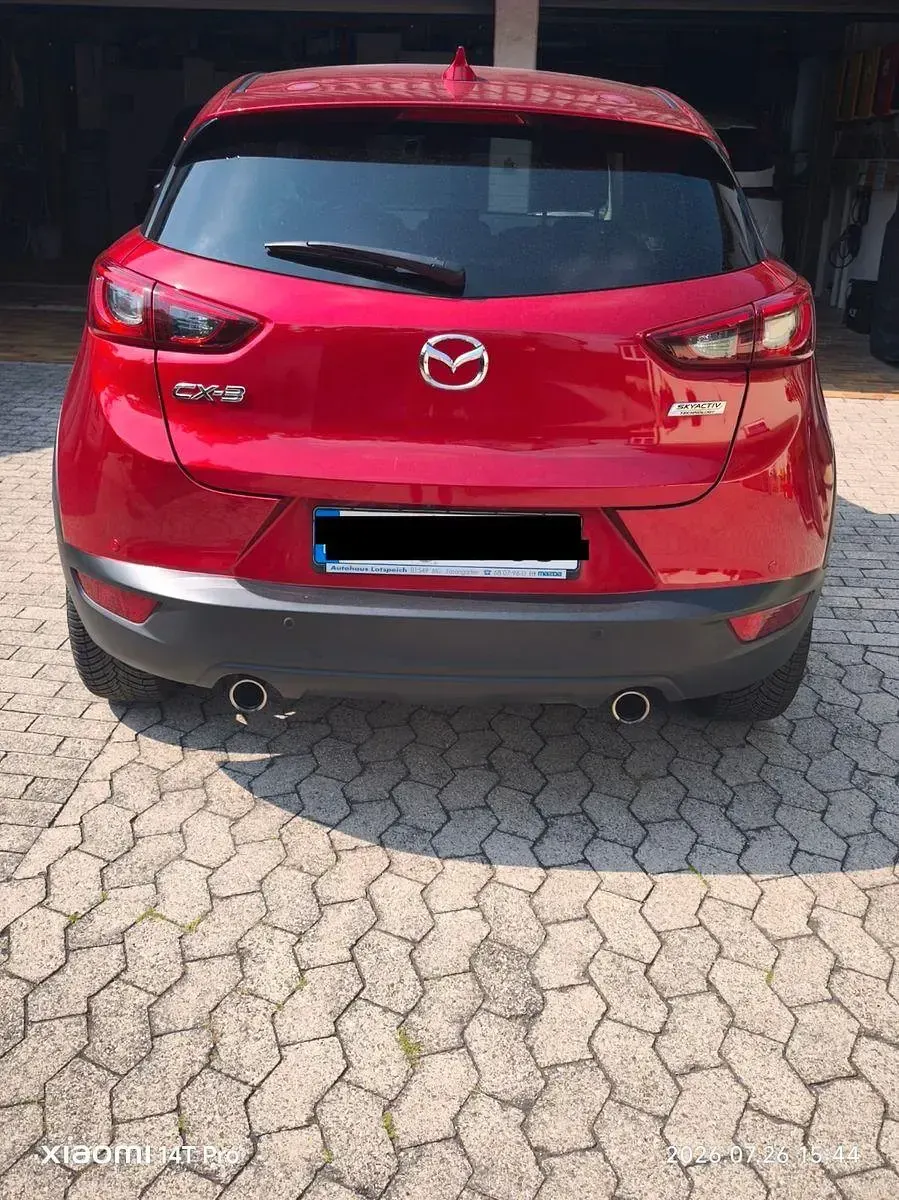 Gebraucht Mazda CX-3 Sports-Line 120 PS (88 kW) 2018 Rot SUV