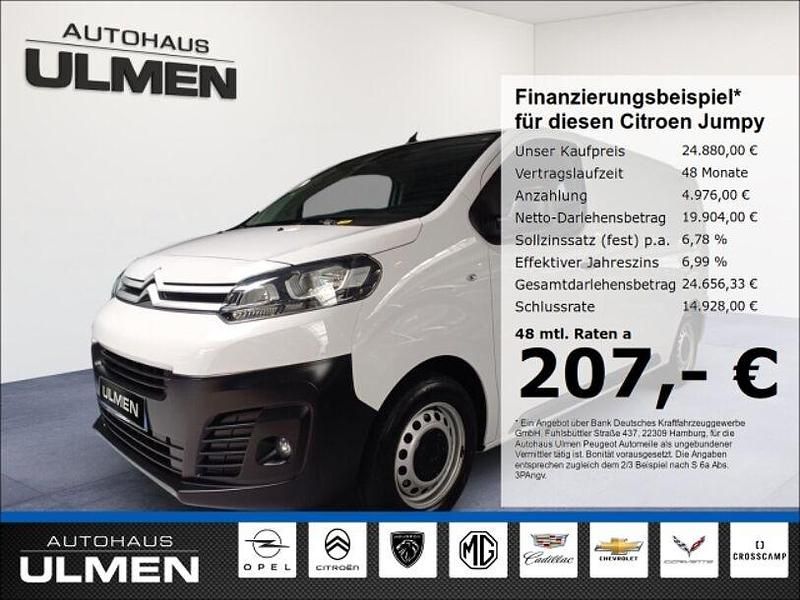 Weiss Gebraucht 2023 Citroën Jumpy Van / Kleinbus | 24.880 € (Fairer Preis) - Bild 1/4