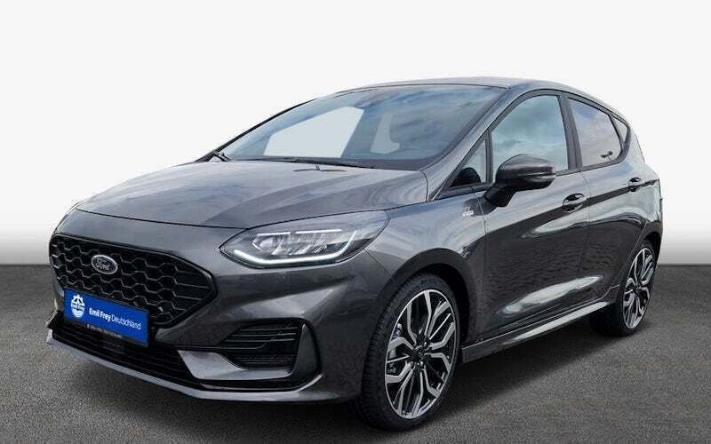 Grau Gebraucht 2023 Ford Fiesta ST-Line X Kleinwagen | 20.925 € (Fairer Preis) - Bild 1/4