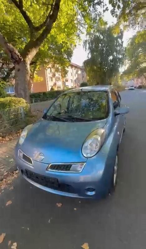 Blau Gebraucht 2009 Nissan Micra Kleinwagen | 2.100 € - Bild 1/4