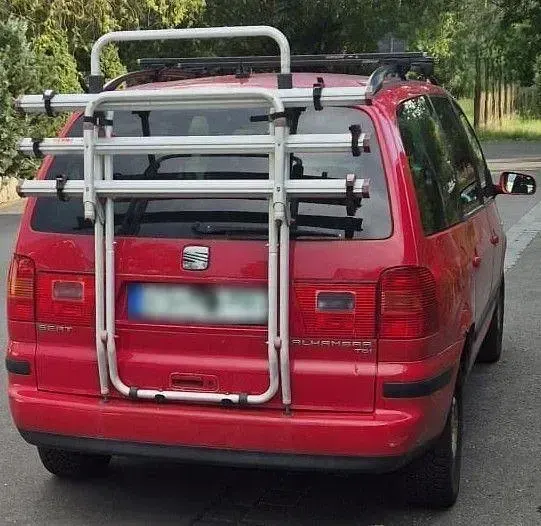Gebraucht Seat Alhambra Reference 116 PS (85 kW) 2005 Rot Van / Kleinbus