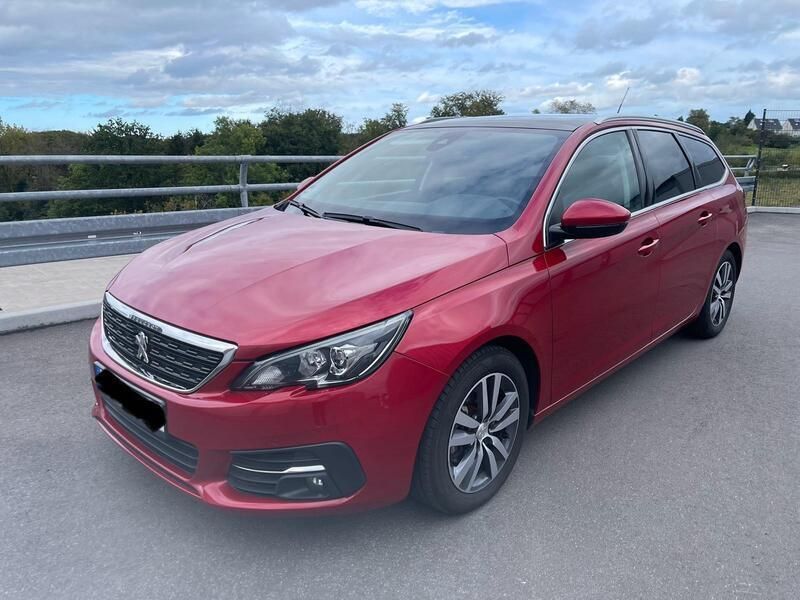Rot Gebraucht 2019 Peugeot 308 Premium Kombi | 9.500 € (Fairer Preis) - Bild 1/4