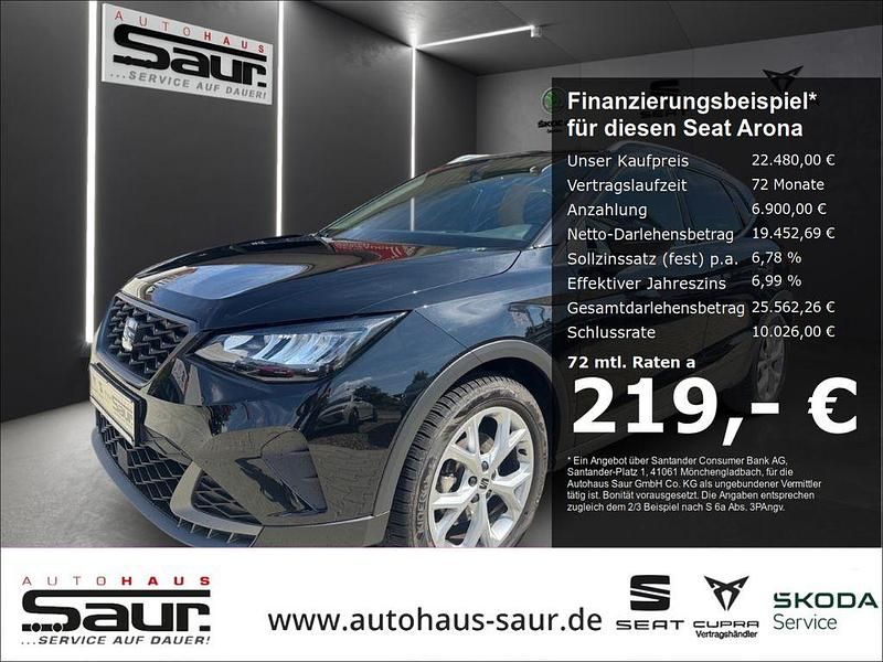Schwarz Gebraucht 2025 Seat Arona FR SUV | 22.480 € (Fairer Preis) - Bild 1/4
