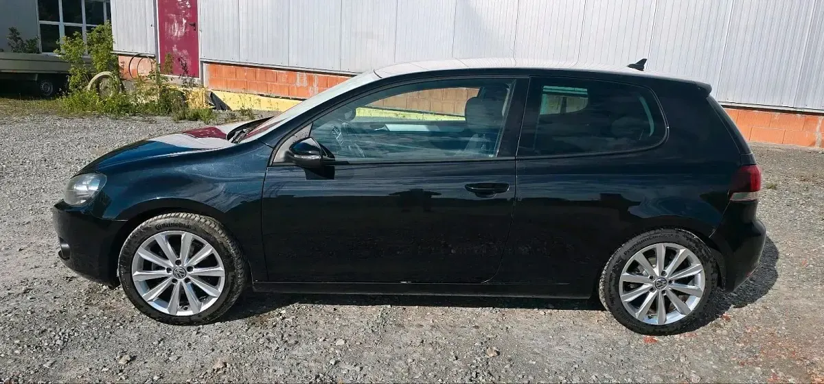Gebraucht VW Golf VI 122 PS (89 kW) 2012 Schwarz Kleinwagen