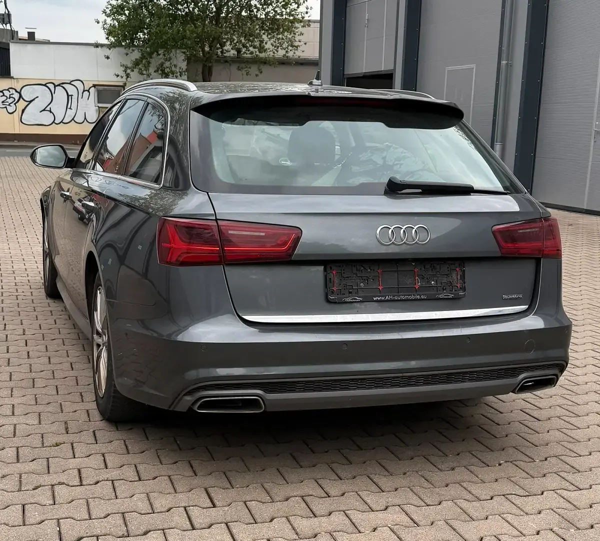 Second-hand Audi A6 S-Line 272 CP (200 kW) 2016 Gri Break