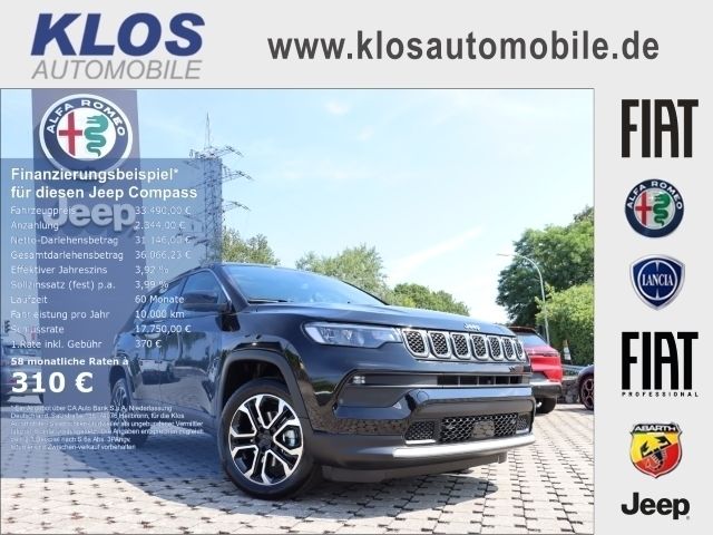 Schwarz Neu 2024 Jeep Compass Altitude SUV | 33.490 € (Guter Preis) - Bild 1/4