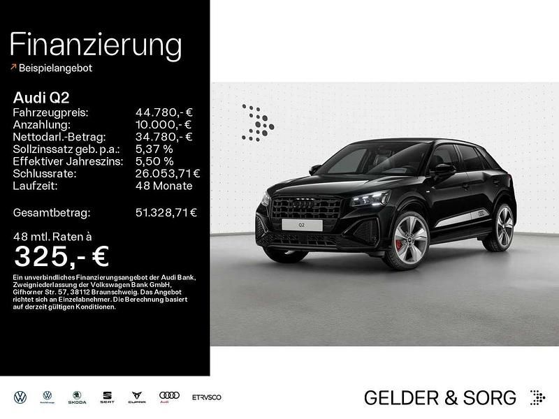 Grau Neu 2025 Audi Q2 S-Line SUV | 44.780 € (Teuer) - Bild 1/1