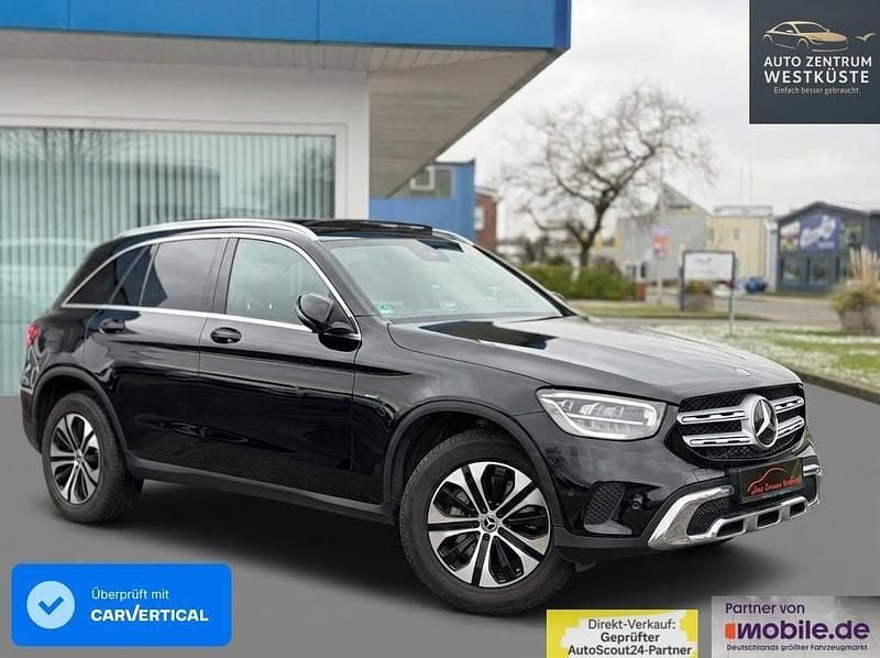 Schwarz unilack Gebraucht 2021 Mercedes GLC300e SUV | 34.975 € (Superpreis) - Bild 1/4
