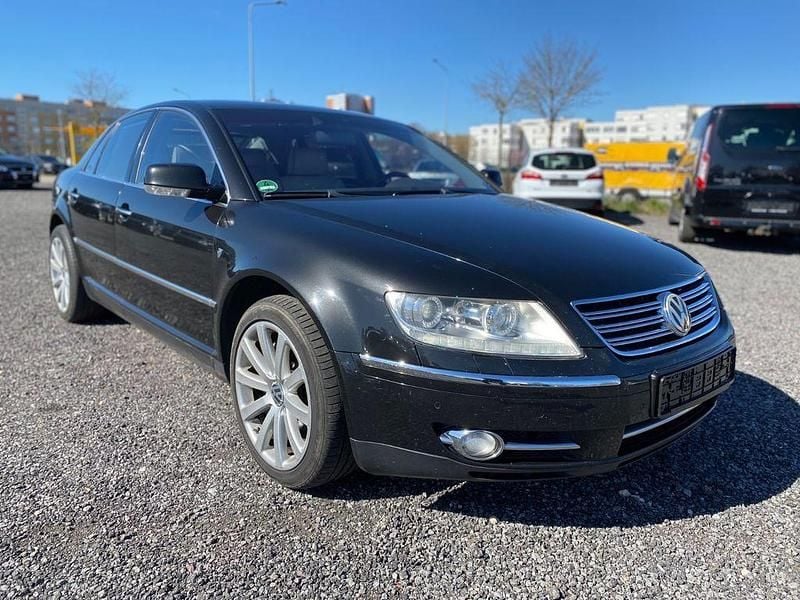 Second-hand VW Phaeton 239 CP (175 kW) 2008 Negru Berlinǎ