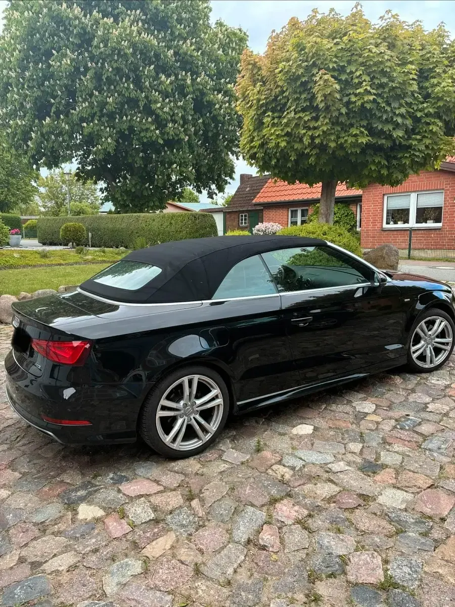 Gebraucht Audi A3 Cabriolet S-Line 184 PS (135 kW) 2016 Schwarz Cabrio