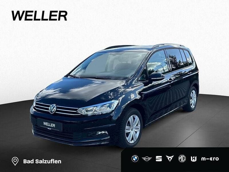Deep black perleffekt (schwarz) Gebraucht 2019 VW Touran Van / Kleinbus | 22.950 € (Guter Preis) - Bild 1/4