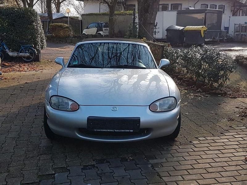 Gebraucht Mazda MX5 140 PS (102 kW) 1998 Silber Cabrio