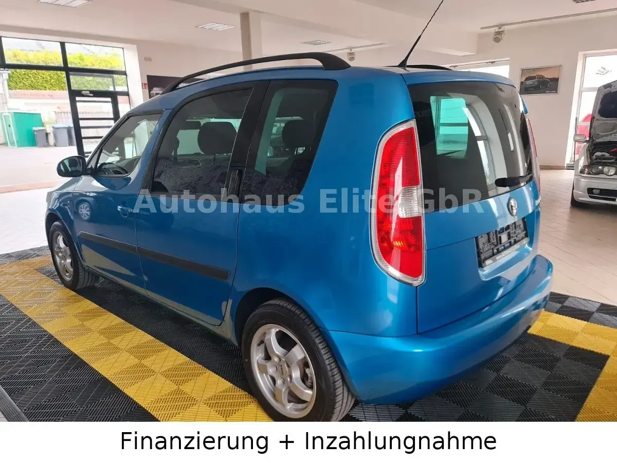 Gebraucht Skoda Roomster Style 86 PS (63 kW) 2007 Blau Van / Kleinbus