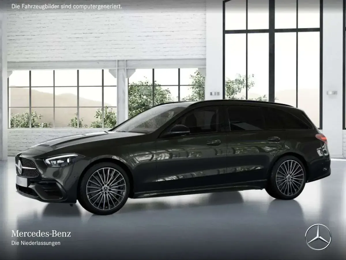 Gebraucht Mercedes C220 AMG 200 PS (147 kW) 2026 Graphitgrau Kombi