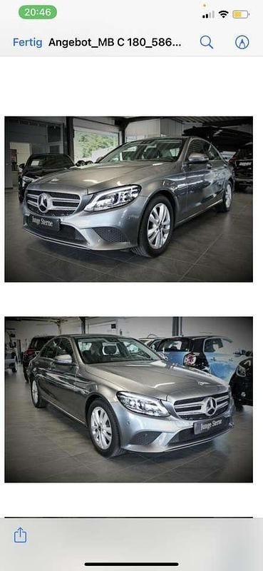 Gebraucht Mercedes 180 156 PS (114 kW) 2019 Silber Limousine