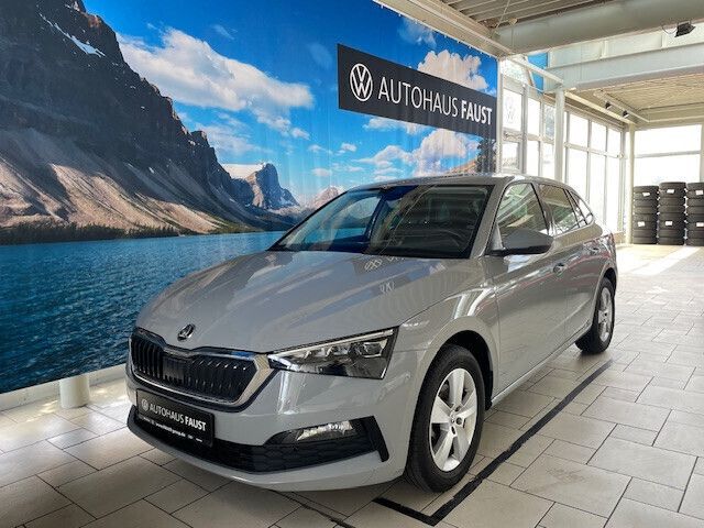 Gebraucht Skoda Scala Style 110 PS (80 kW) 2021 Grau Kleinwagen
