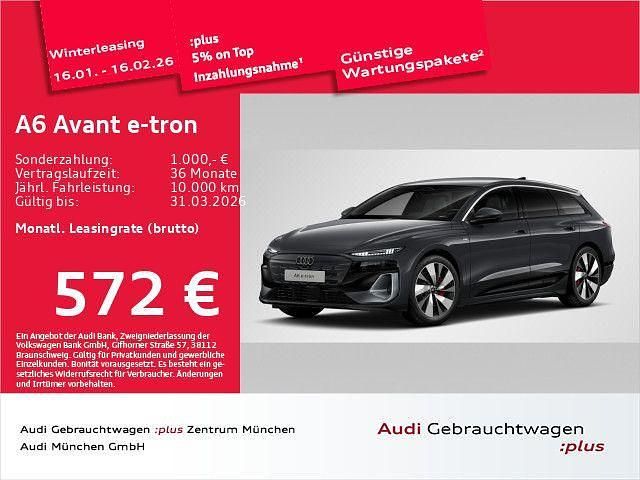 Grau Gebraucht 2025 Audi A6 e-tron S-Line Kombi | 69.161 € (Guter Preis) - Bild 1/1