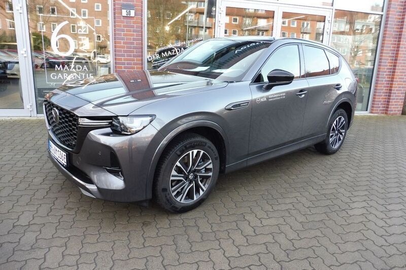 Machine gray Gebraucht 2025 Mazda CX-60 Homura-Line SUV | 49.985 € (Etwas zu teuer) - Bild 1/4