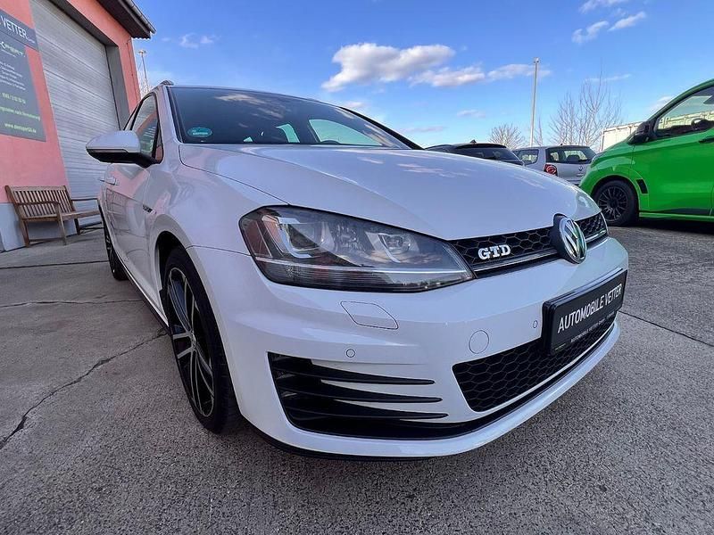 Gebraucht VW Golf VII GTD 184 PS (135 kW) 2016 Weiß Kombi