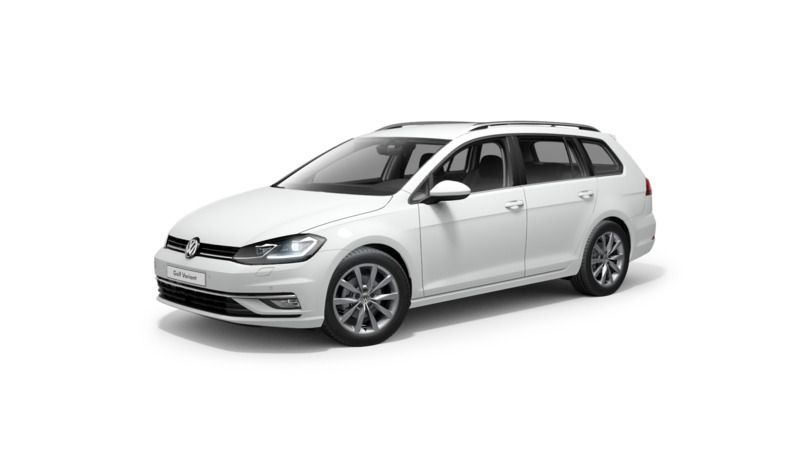 Weiß Gebraucht 2020 VW Golf VII Highline Kombi | 17.450 € (Guter Preis) - Bild 1/4