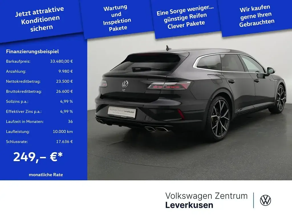 Używany VW Arteon R 320 KM (235 kW) 2023 Czarny Kombi