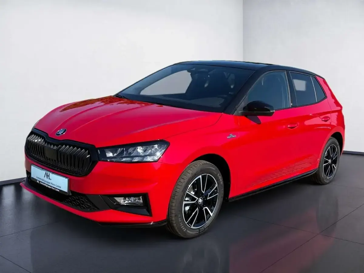 Neu Skoda Fabia Monte Carlo 116 PS (85 kW) 2026 Rot Kleinwagen