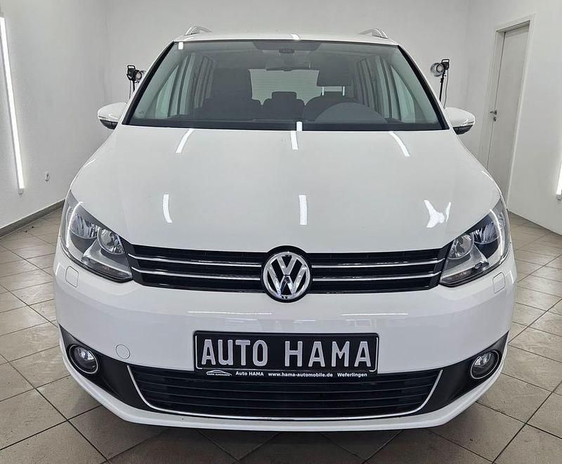 Gebraucht VW Touran Highline 170 PS (125 kW) 2011 Weiß Van / Kleinbus