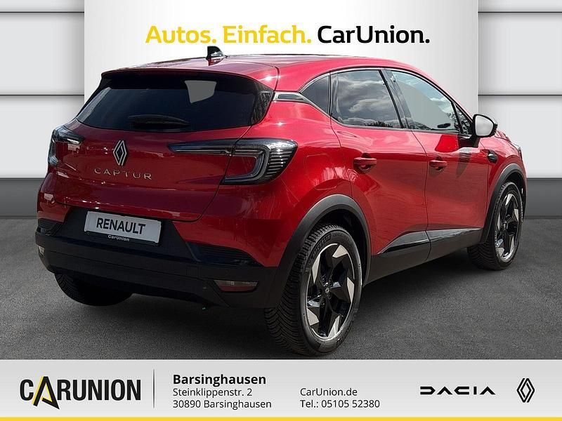 Neu Renault Captur Techno 91 PS (66 kW) 2025 Dezirrot metallic SUV