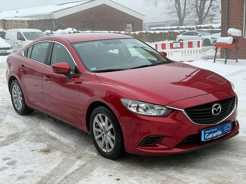 Gebraucht Mazda 6 Prime-Line 145 PS (106 kW) 2018 Rot Limousine