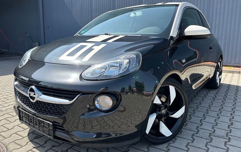 Karbonschw graphitschw midnigh Gebraucht 2015 Opel Adam Slam Kleinwagen | 6.599 € (Guter Preis) - Bild 1/4