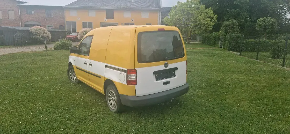 Gebraucht VW Caddy 105 PS (77 kW) 2007 Gelb Van / Kleinbus