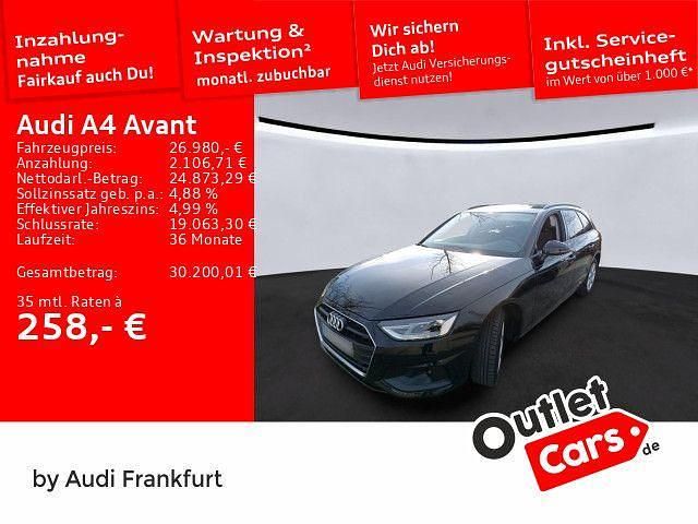 Gebraucht Audi A4 Basis 204 PS (150 kW) 2024 Brillantschwarz Kombi
