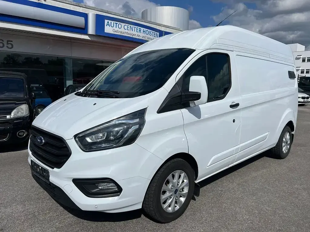 Gebraucht Ford Transit Custom Trend 170 PS (125 kW) 2018 Weiß Van / Kleinbus