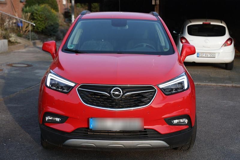 Rot Gebraucht 2017 Opel Mokka X SUV | 10.900 € (Superpreis) - Bild 1/4