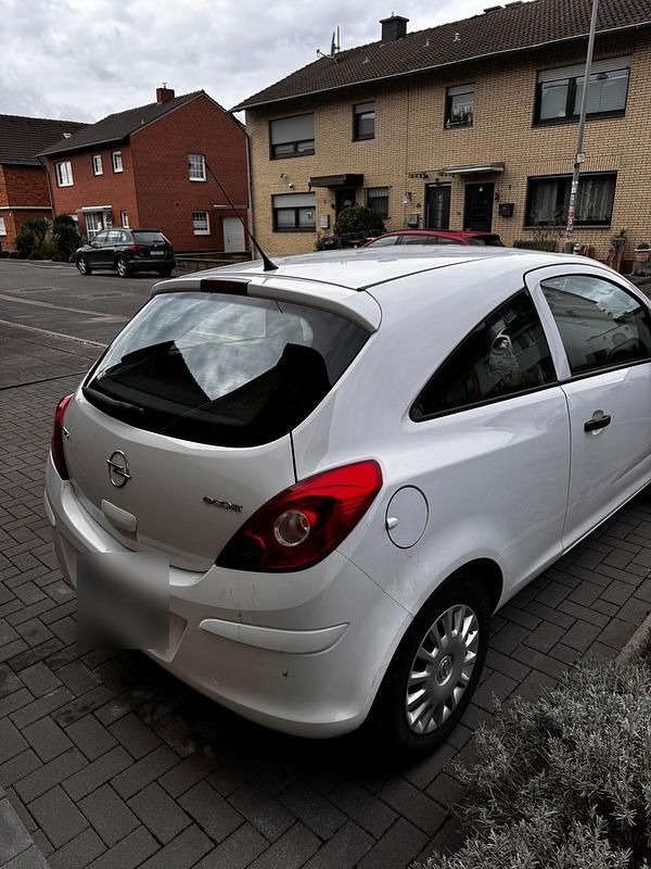 Gebraucht Opel Corsa Eco 2009 Weiß Kleinwagen